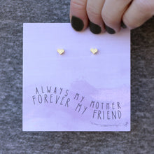 Load image into Gallery viewer, Tiny Heart Earrings
