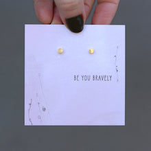 Load image into Gallery viewer, Gold Stud Earrings