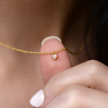 Load image into Gallery viewer, Tiny Heart Pendant Necklace