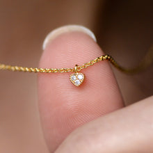 Load image into Gallery viewer, Tiny Heart Pendant Necklace