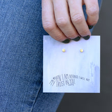 Load image into Gallery viewer, Gold Stud Earrings