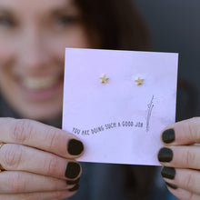 Load image into Gallery viewer, Delicate Star Earrings