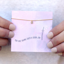 Load image into Gallery viewer, Oval (teardrop) Pendant Necklace