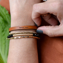 Load image into Gallery viewer, bonus mom Leather Bracelet