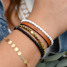 Load image into Gallery viewer, sister Engraved Leather Bracelet