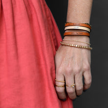 Load image into Gallery viewer, you're my person Engraved Leather Bracelet