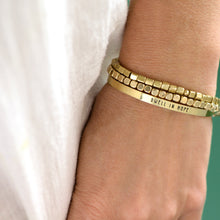 Load image into Gallery viewer, DWELL IN HOPE Stamped Bracelet