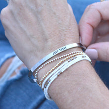 Load image into Gallery viewer, JUST TODAY Stamped Bracelet