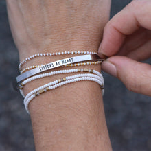 Load image into Gallery viewer, SISTERS BY HEART Stamped Bracelet